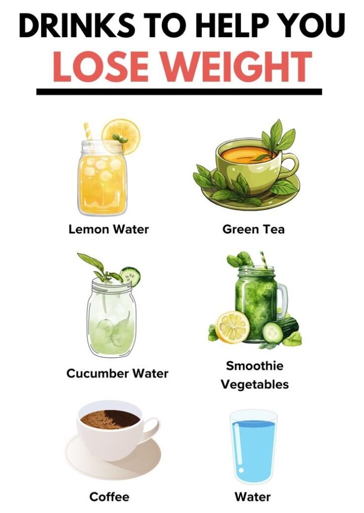 6 Best Drinks to Help You Lose Weight Fast