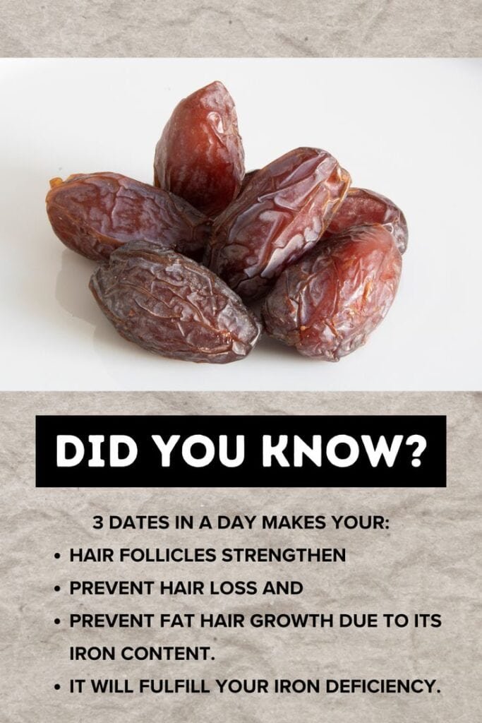 Eat 3 Dates Daily for Hair Growth Naturally Eat 3 Dates Daily for Hair Growth Naturally