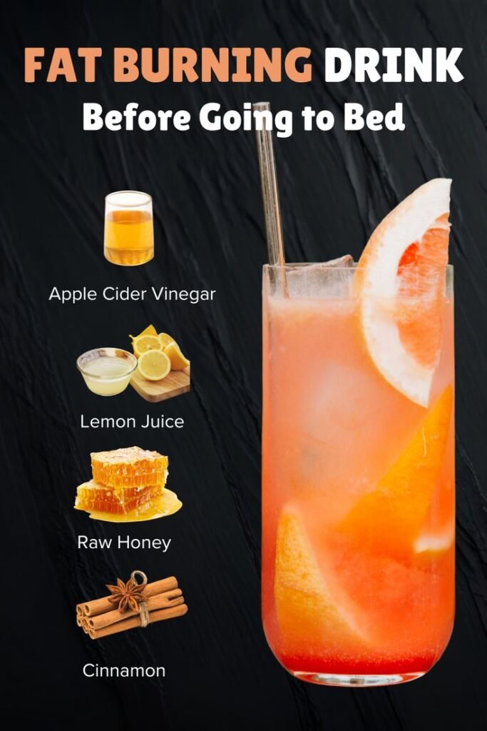 Fat Burning Drink Before Bed for Overnight Results