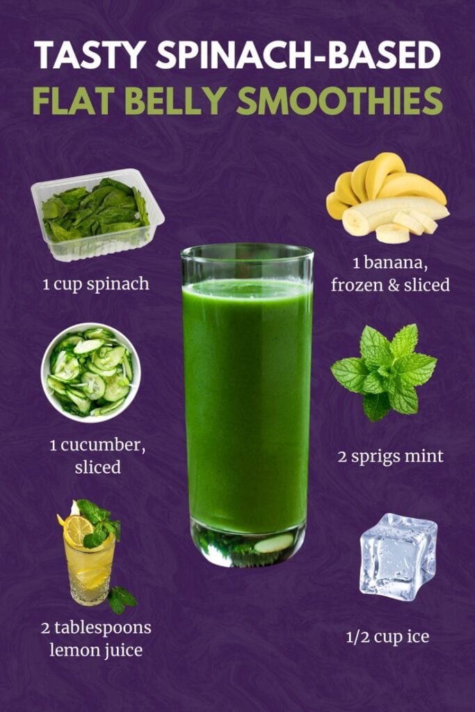 Spinach Smoothie That Melts Belly Fat Naturally 1 Spinach Smoothie That Melts Belly Fat Naturally
