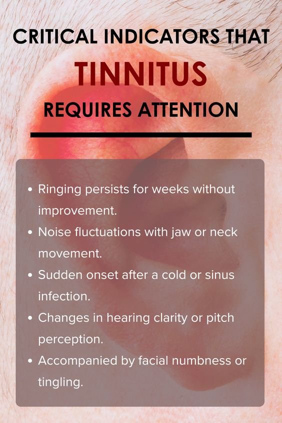 Critical Indicators That Tinnitus Requires Attention Critical Indicators That Tinnitus Requires Attention