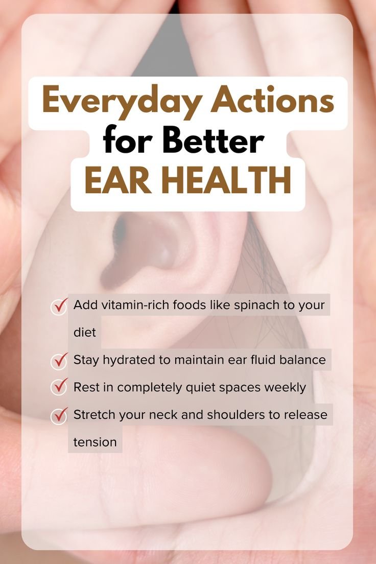 Everyday Actions for Better Ear Health