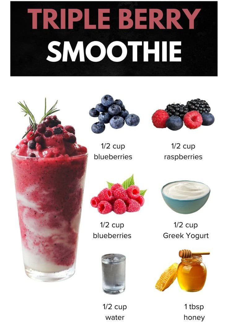 Delicious Triple Berry Smoothie Recipe for Weight Loss