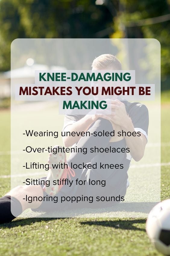 Knee-Damaging Mistakes You Might Be Making Knee-Damaging Mistakes You Might Be Making