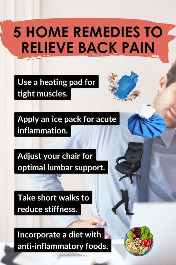 5 Home Remedies to Relieve Back Pain Naturally 1 2 52