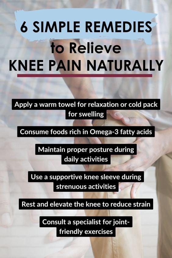 6 Simple Remedies to Relieve Knee Pain Naturally