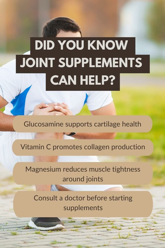 Did You Know Joint Supplements Can Help You Heal?