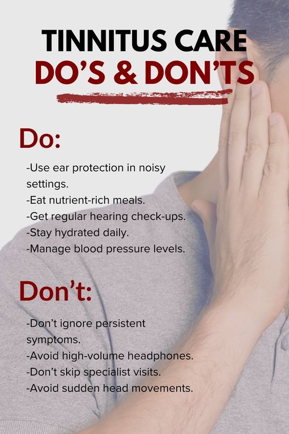Tinnitus Care Do’s & Don’ts You Should Know
