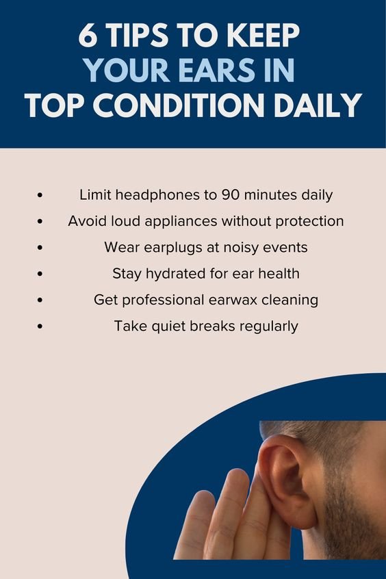 6 Tips to Keep Your Ears in Top Condition Daily