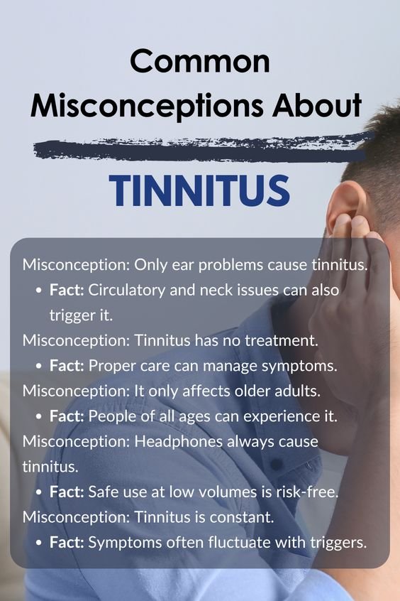 Common Misconceptions About Tinnitus Explained Common Misconceptions About Tinnitus Explained
