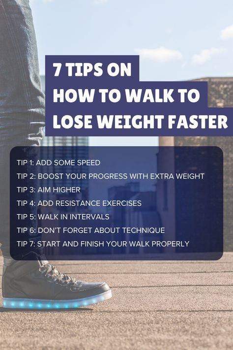 7 Walking Tips to Lose Weight Faster and Smarter 1 3 5