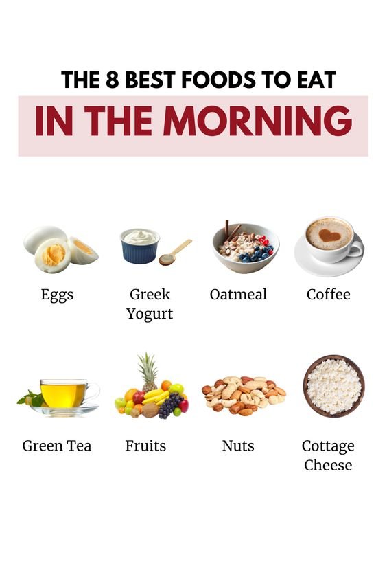 8 Best Foods to Eat in the Morning Daily