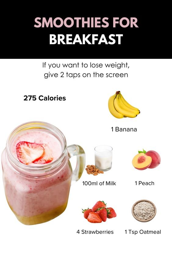 Smoothies for Breakfast: A 275-Calorie Weight Loss Blend 1 8 14