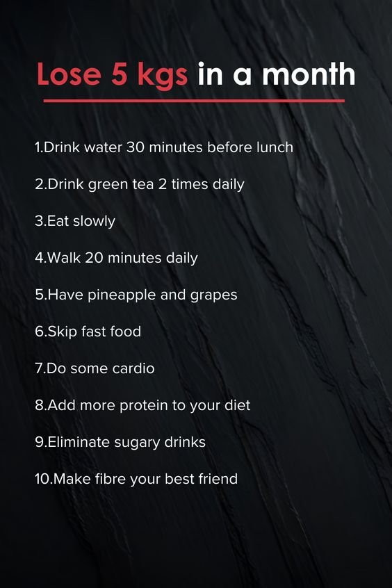 Lose 5 Kgs in a Month: 10 Daily Habits for Healthy Weight Loss